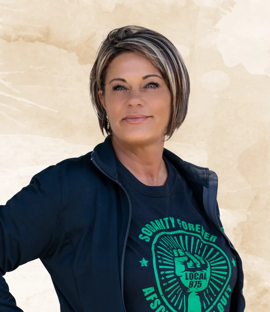 Headshot of AFSCME IVP Kelly Indish