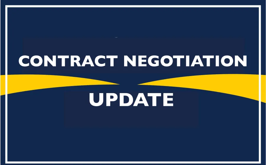 Contract Negotiation Update
