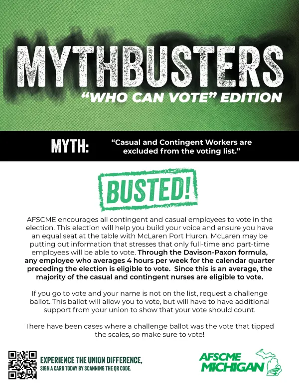 McLaren Mythbusters Who Can Vote